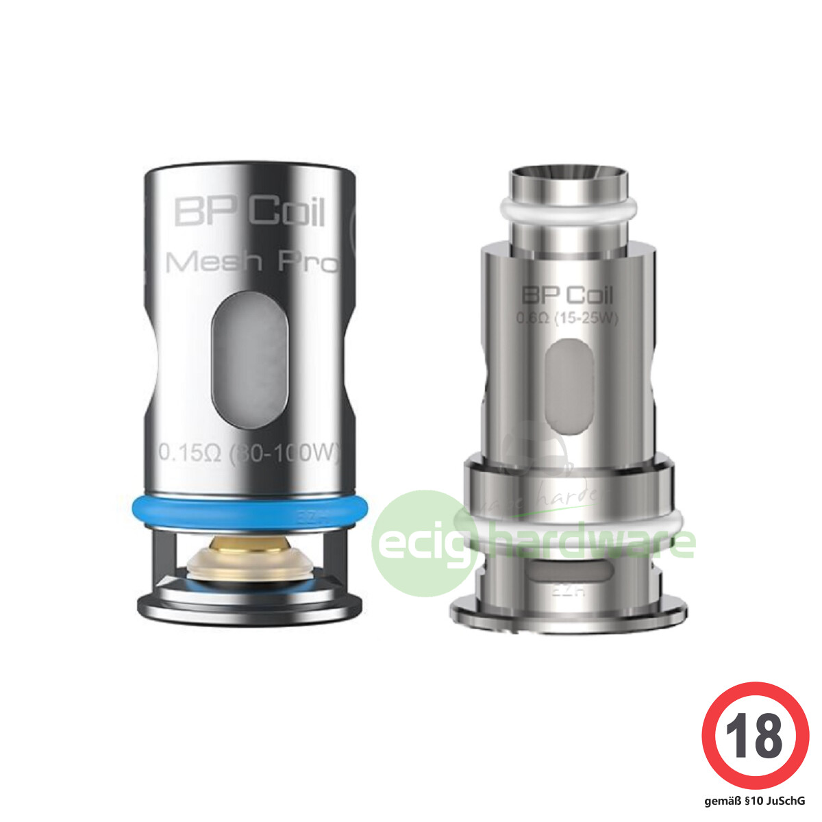 Aspire Bp Coil Verdampferkopf 5er Pack 1590