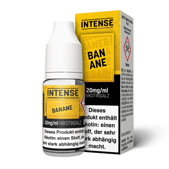 INTENSE Banane 10ml Nikotinsalz Liquid 10mg