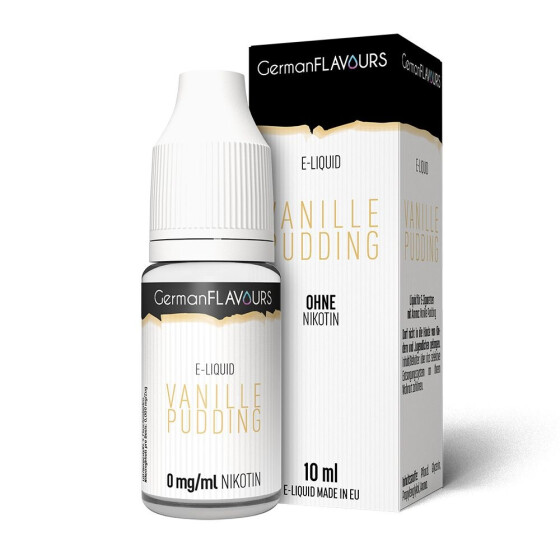 German Flavours Vanille Pudding 10ml 0mg