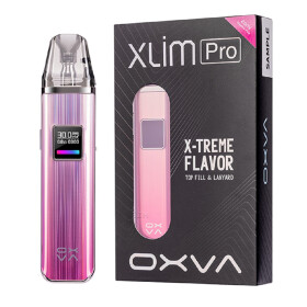 OXVA Xlim Pro Pod Kit gleamy-cyan