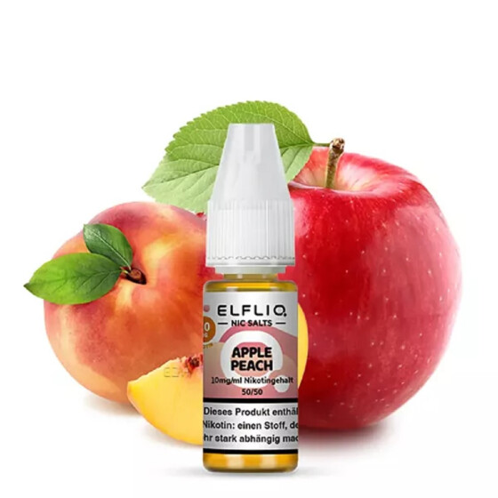 Elfliq by Elfbar Apple Peach 10ml Nikotinsalz Liquid 20mg