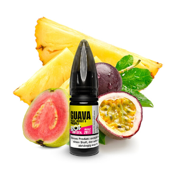 Riot Squad Bar EDTN Guava Passionfruit & Pineapple 10ml Nikotinsalz Liquid 10mg