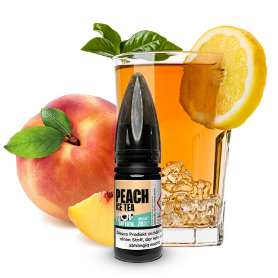 Riot Squad Bar EDTN Peach Ice Tea 10ml Nikotinsalz Liquid 20mg