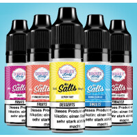 Dinner Lady 10ml 10mg Nikotinsalz Liquid Bubblegum Ice