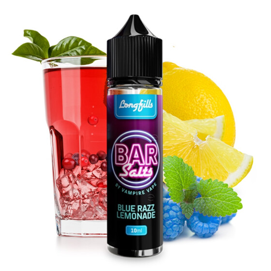 BAR Salts by Vampire Vape Blue Razz Lemonade 10ml Aroma