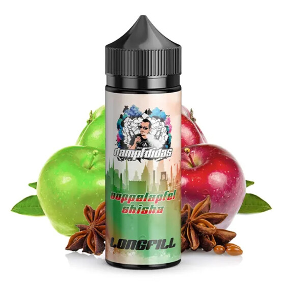 Dampfdidas Doppelapfel Shisha 10ml Aroma