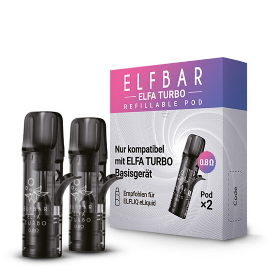 Elfbar ELFA TURBO Leerpod 2er Pack