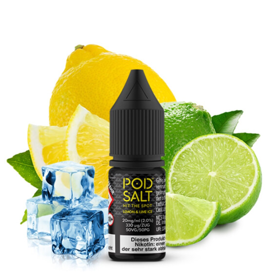 Pod Salt Lemon & Lime Ice Nikotinsalz