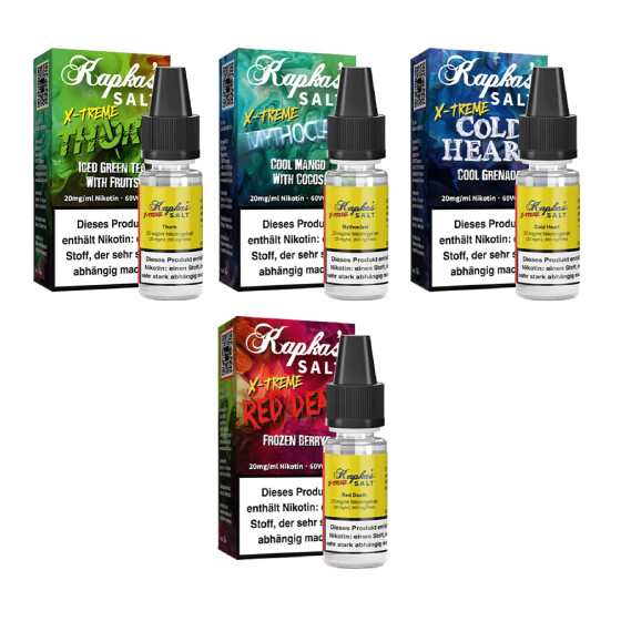 KAPKA´S FLAVA Xtreme 10ml Nikotinsalz Liquid