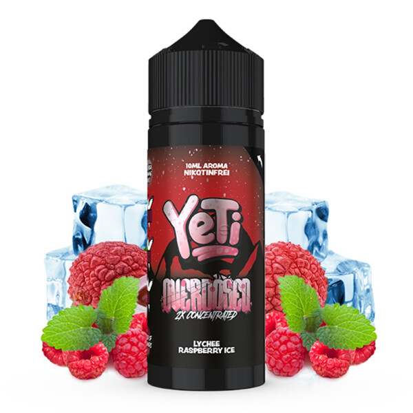 YETI - Overdosed Lychee Raspberry Ice 10ml Aroma