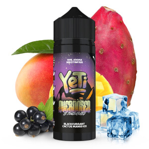 YETI - Overdosed Blackcurrant Cactus Mango Ice 10ml Aroma