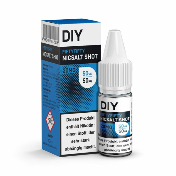 DIY Nikotinsalz 50/50 20mg 10ml