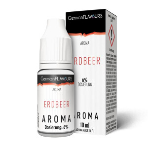 German Flavours Erdbeer 10ml Aroma