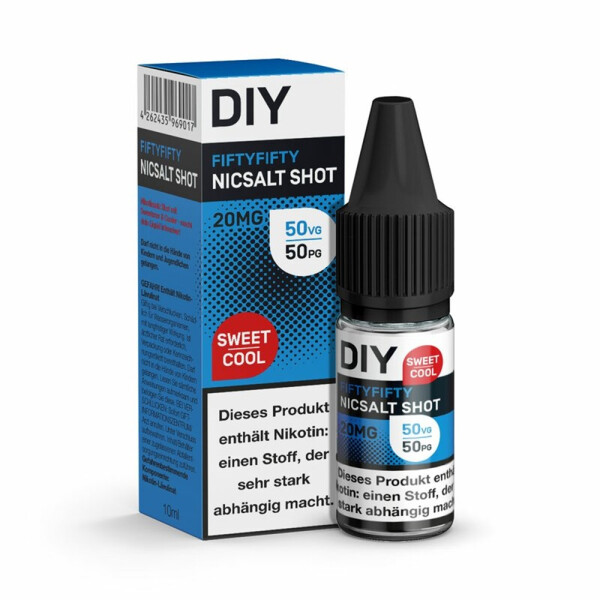 DIY Nikotinsalz Sweet & Cool 50/50 20mg 10ml